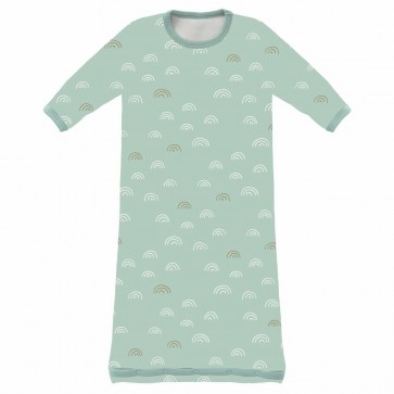 Fresk Slaapzak met mouw Rainbow ether blue (0-6m) TOG 0.5