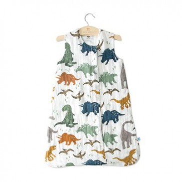 Little Unicorn Muslin slaapzak Dinosaurus (12-18m) TOG 1.1