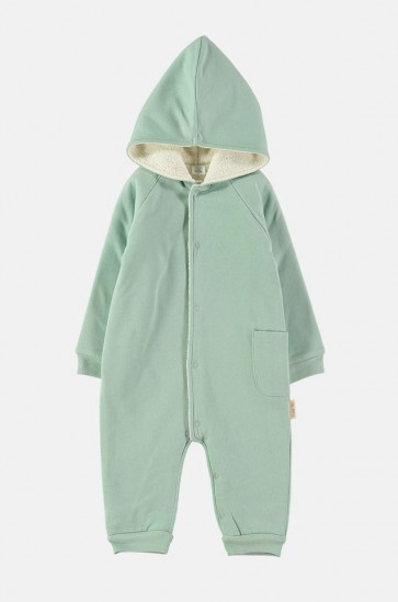 Petit Oh! Pepe Polar Romper aqua 0-3 m