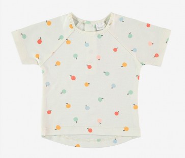 Petit Oh! t-shirt korte mouwen camu 3-6 m