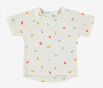 Petit Oh! t-shirt korte mouwen camu 3-6 m