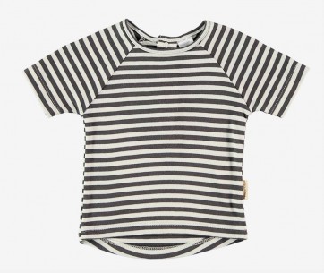 Petit Oh! t-shirt korte mouwen iron vanille 12-18 m