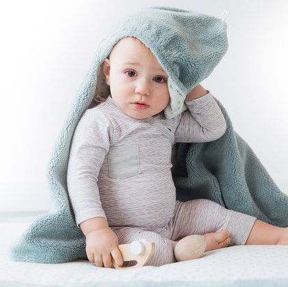 Snoozebaby Wikkeldeken Gray