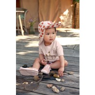 LÄSSIG t-shirt korte mouw giraffe/poeder pink 24 m, 92 cm
