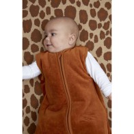 Meyco Slaapzak gevoerd velvet camel 90 cm (6-18m) TOG 2.2