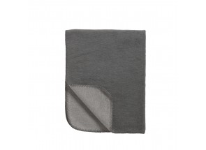 Meyco katoenen deken TOG 1.2 Double Face Grijs - Antraciet 100x150 cm