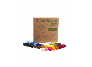 Crayon Rocks Just Rocks in a box - 4 x 16 kleuren - 64 krijtjes in een doos 