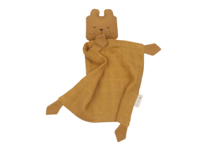 Fabelab Knuffeldoekje Beer Oker - Bear Ochre