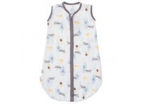 Fresk Slaapzak Muslin dubbel gelaagd Fox blue (0-6m) TOG 1.1