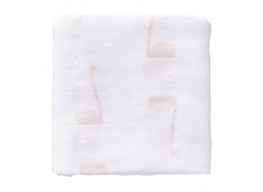 Fresk Swaddle - Hydrofiel set 2 st. 70x60 cm Swan Pale Peach