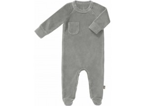 Fresk pyjama met voet Paloma Grey 0-3 m