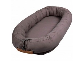Filibabba Babynest Kapok grijs