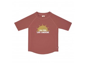 LÄSSIG t-shirt korte mouw zon/rosewood 24 m, 92 cm