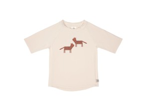 LÄSSIG t-shirt korte mouw tijger/offwhite 36 m, 98 cm