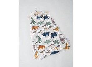 Little Unicorn Muslin slaapzak Dinosaurus (12-18m) TOG 1.1