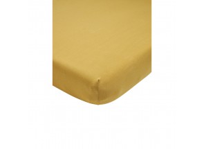 Meyco Jersey Hoeslaken honey gold 60x120 cm