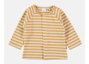 Petit Oh! t-shirt lange mouwen ambar vanille 3-6 m