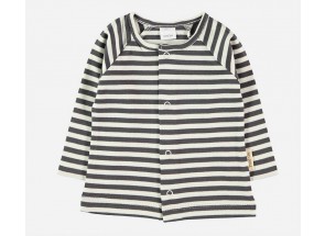 Petit Oh! t-shirt lange mouwen iron vanille 3-6 m