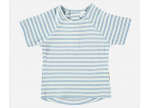 Petit Oh! t-shirt korte mouwen blue vanille 3-6 m