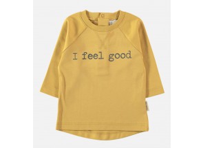 Petit Oh! t-shirt lange mouwen ambar feel good 3-6 m