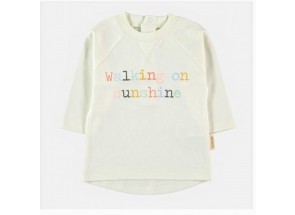 Petit Oh! t-shirt lange mouwen walking on sunshine 6-9 m