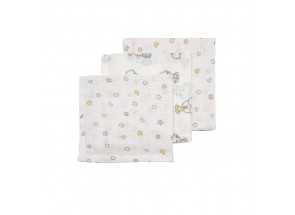 Woezel & Pip Hydrofiele monddoekjes set 3 stuks 30 x 30 cm