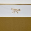 Meyco Katoenen laken Cheetah Animal Honey Gold 75x100 cm