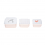 Lässig Snackbox 3 st Lela light pink 