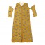 . Meyco Slaapzak Zebra animal honey gold 70 cm (3-6m) TOG 2.3